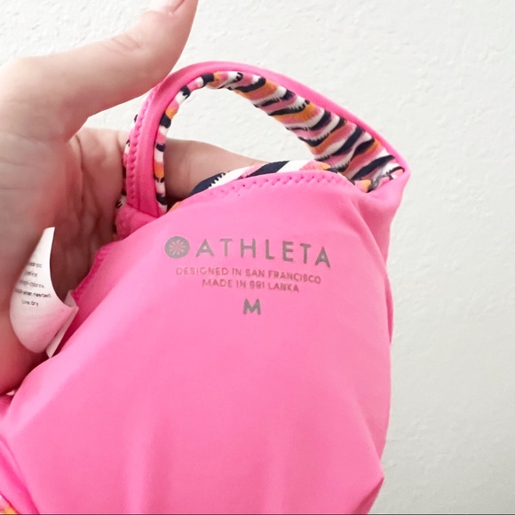 Athleta | Pink Marbella Scoop Neck Bikini Top - Picture 5 of 5